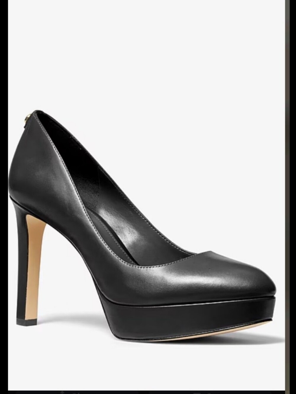 Michael Kors Chantal Platform Pump Black Size 8 NIB